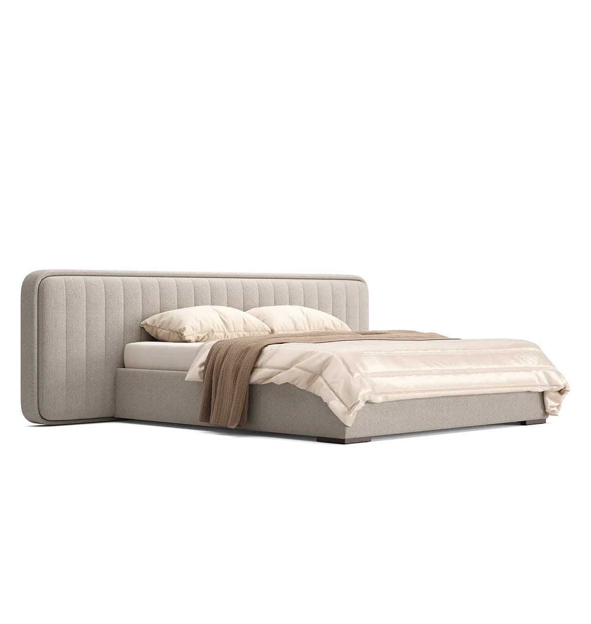 Siena Bouclé Bed Studio Shot